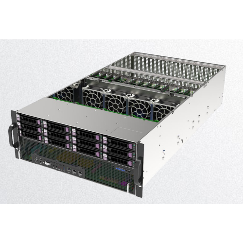 Server Gpu Chassis 4U - 4U Rack-Mount-Servergehäuse mit Unterstützung für 10